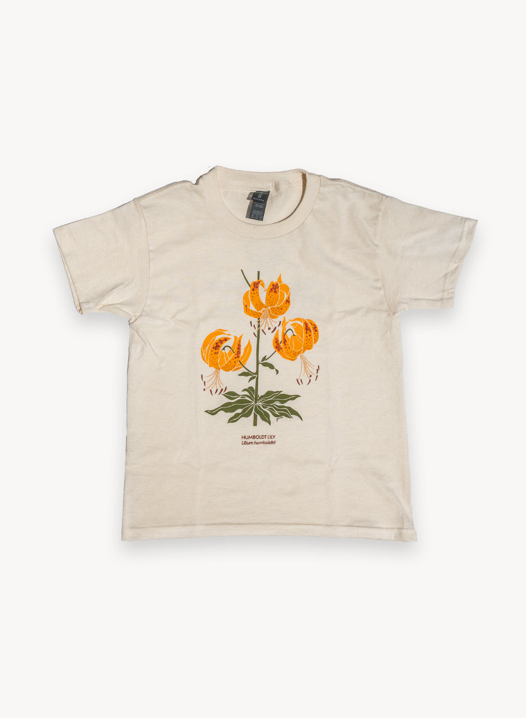 lily flower shirt Humboldt Lily Youth T-Shirt – Theodore Payne Foundation