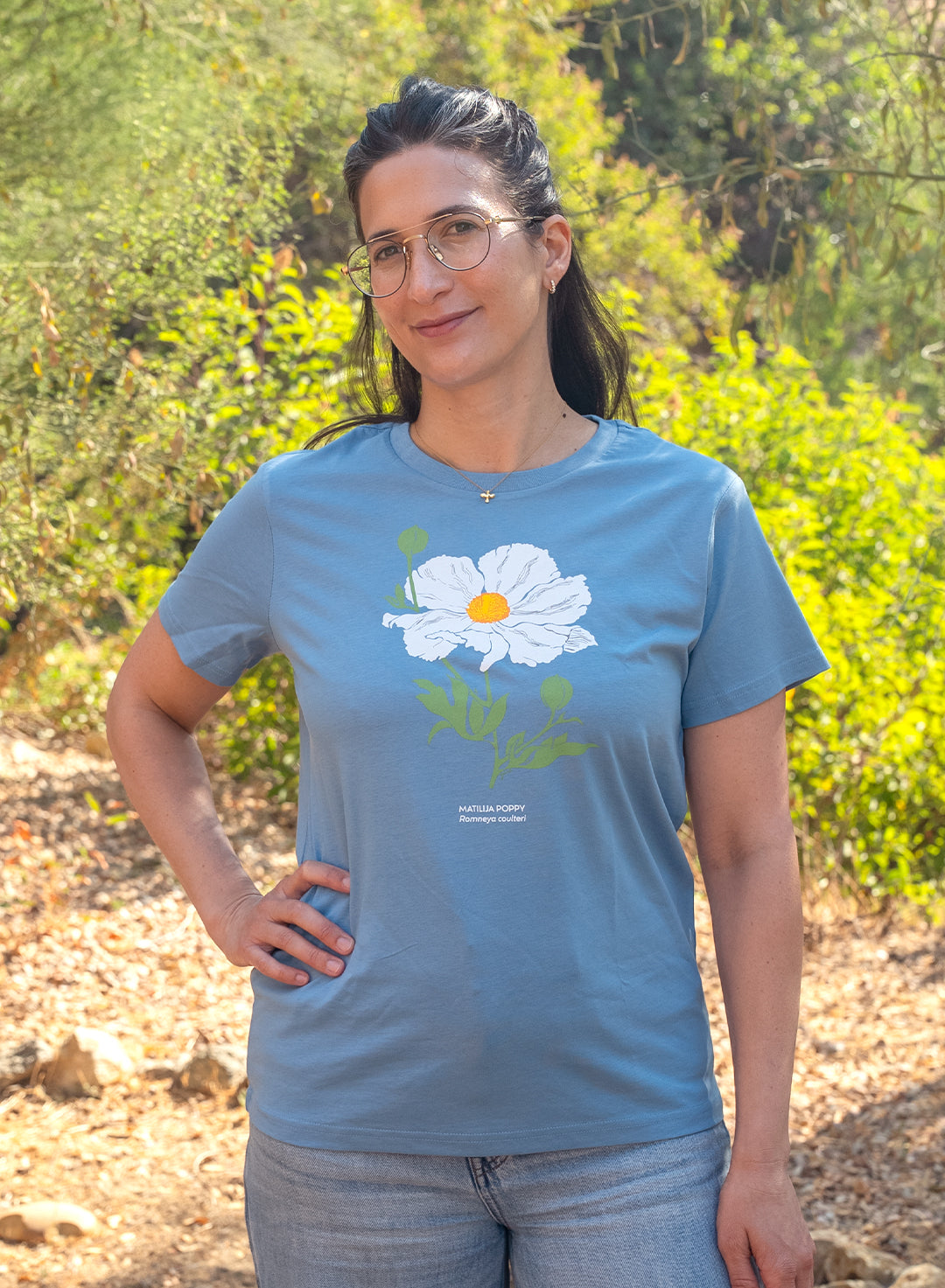 Matilija Poppy T-Shirt – Theodore Payne Foundation
