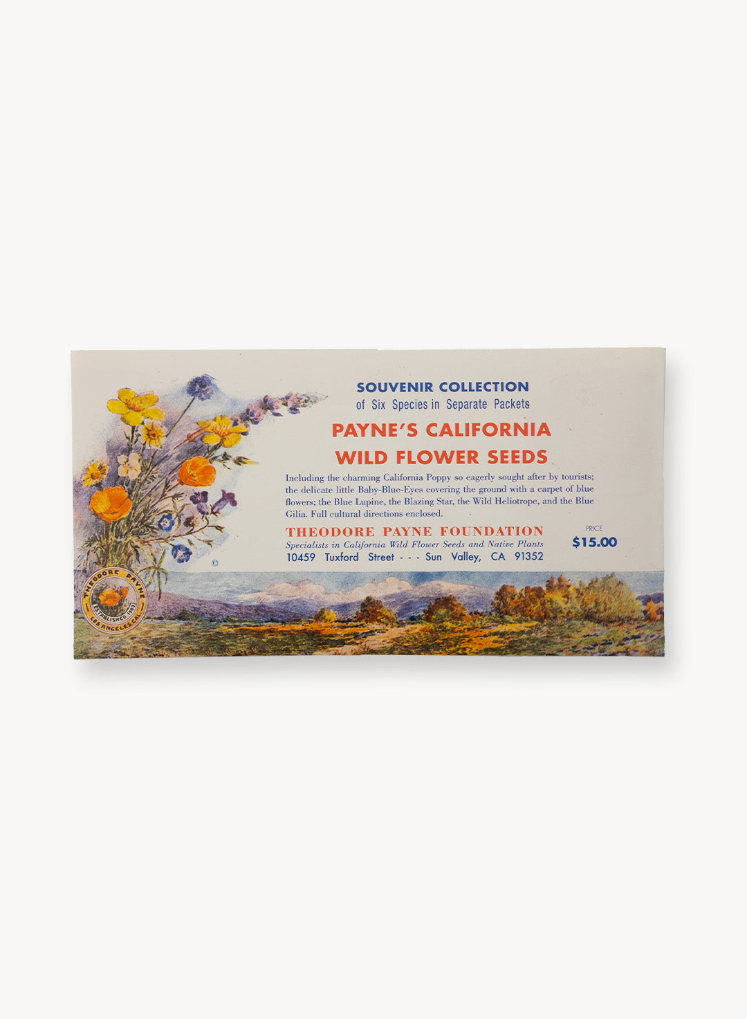 where to buy native plant seeds Souvenir Collection (Seeds) – Theodore Payne Foundation