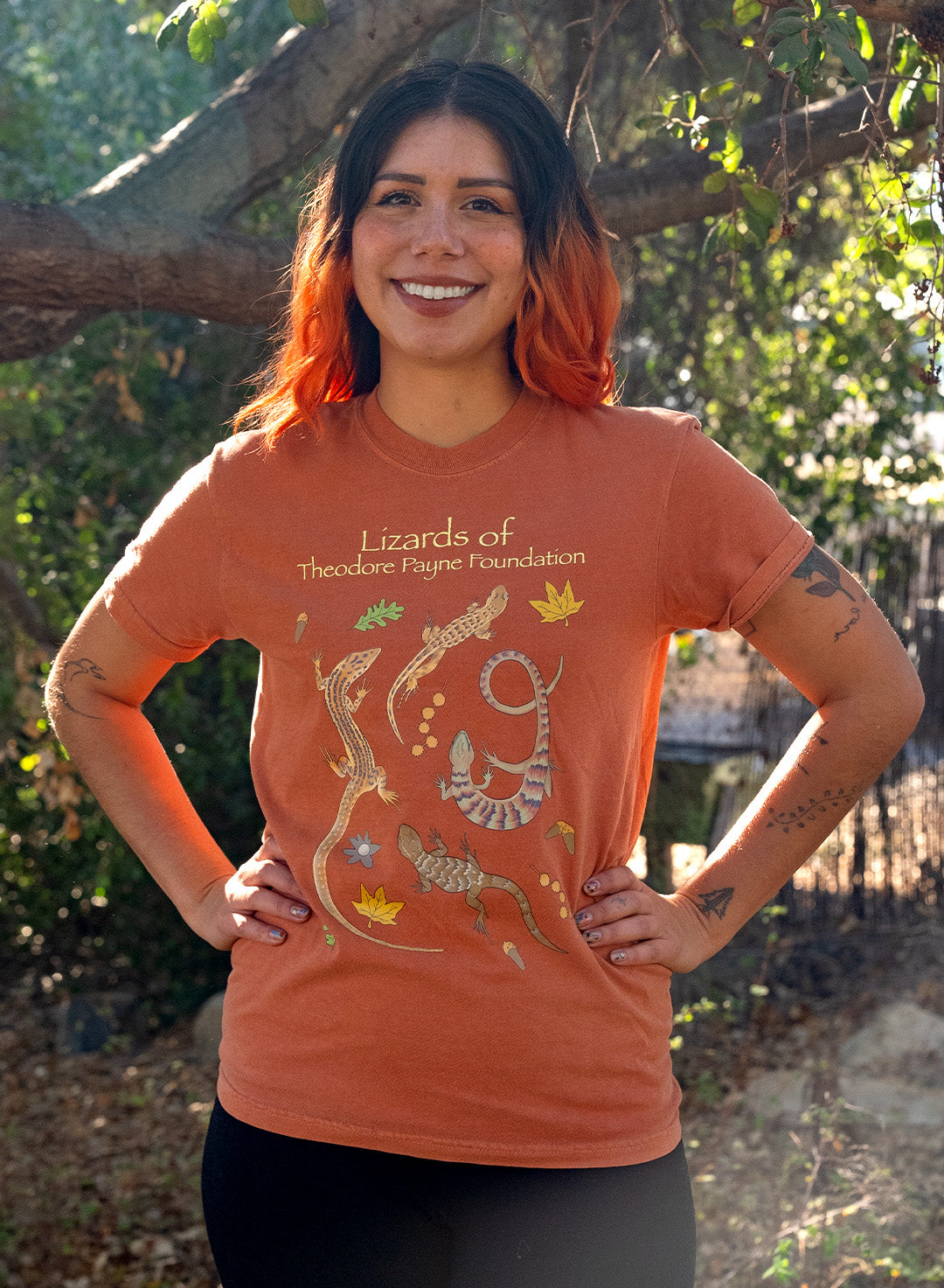 Lizards of TPF T-Shirt – Theodore Payne Foundation