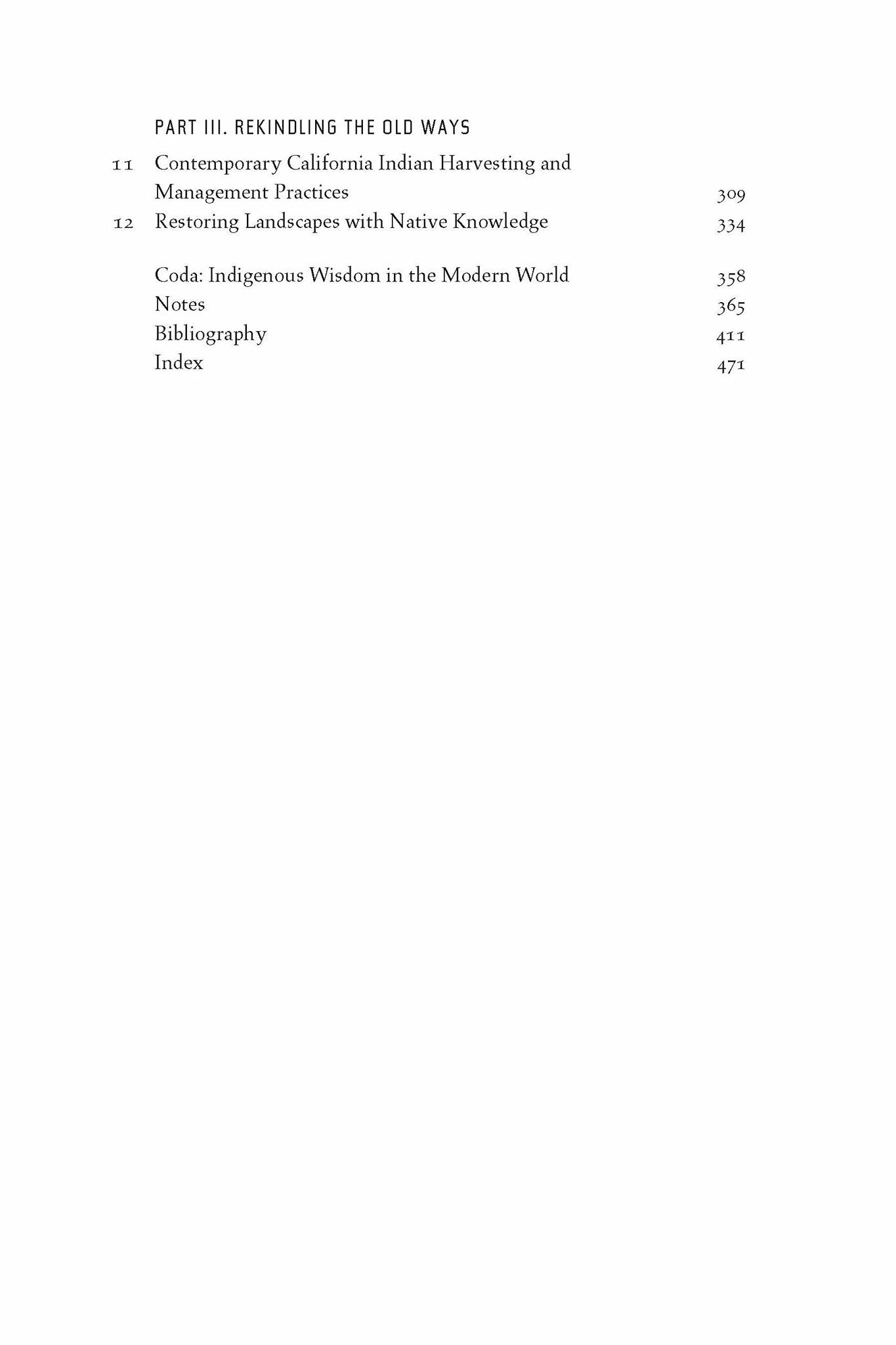 Tending the Wild: Native American Knowledge and the Management of California's Natural Resources