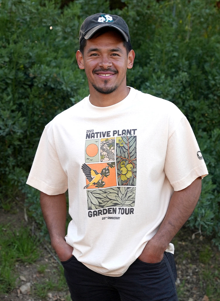 2023 Garden Tour T-shirt – Theodore Payne Foundation