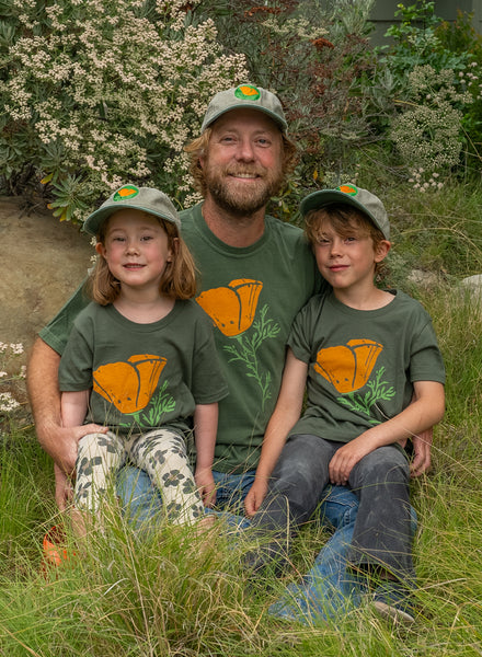 CA Poppy Youth T-Shirt – Theodore Payne Foundation