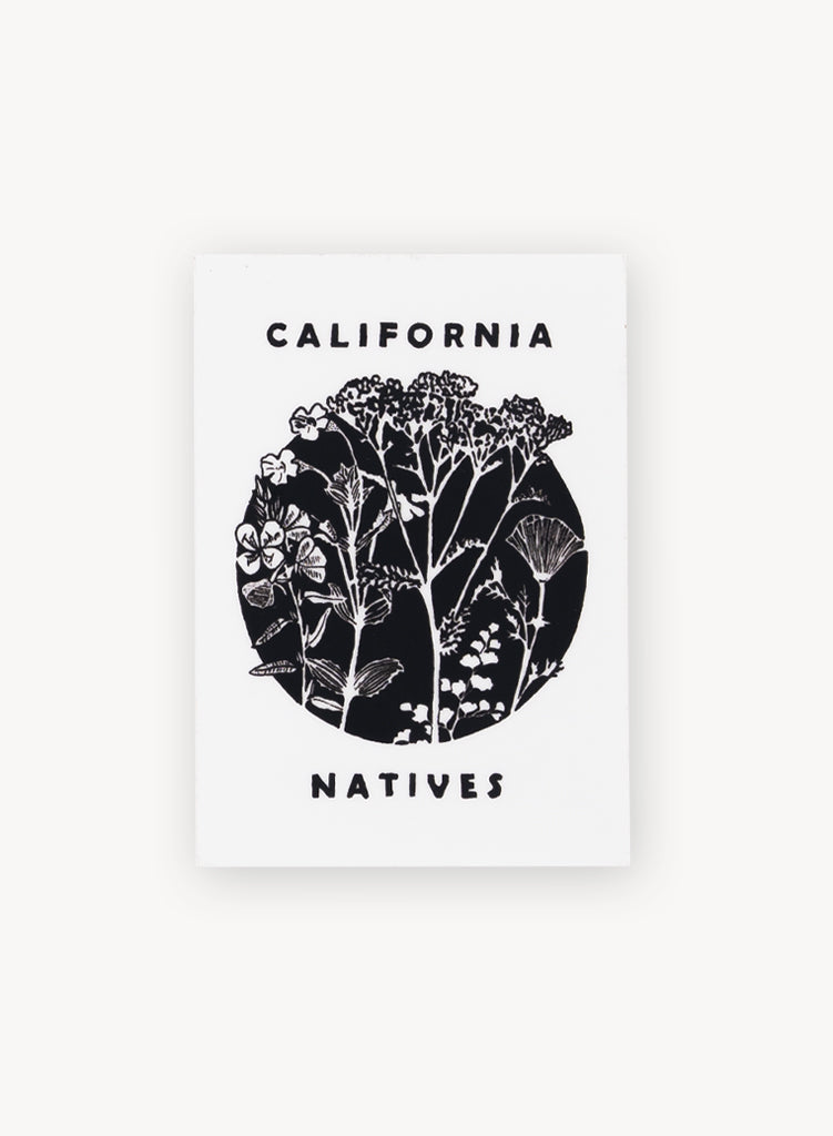 California Natives Sticker