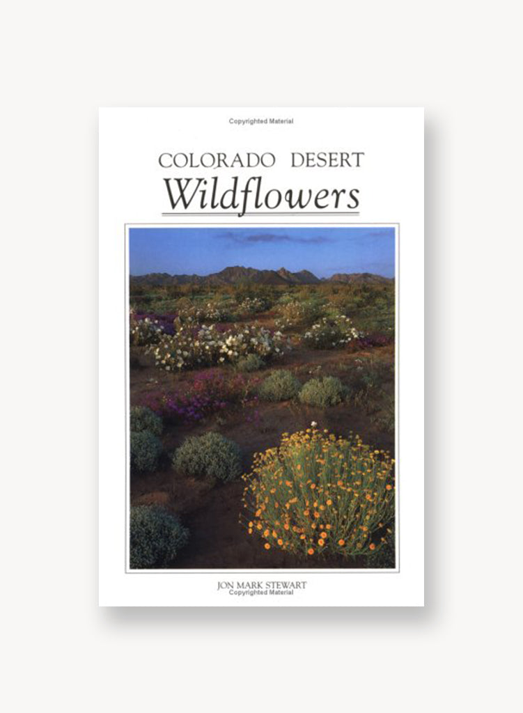 Colorado Desert Wildflowers: A Guide to Flowering Plants of the Low Desert