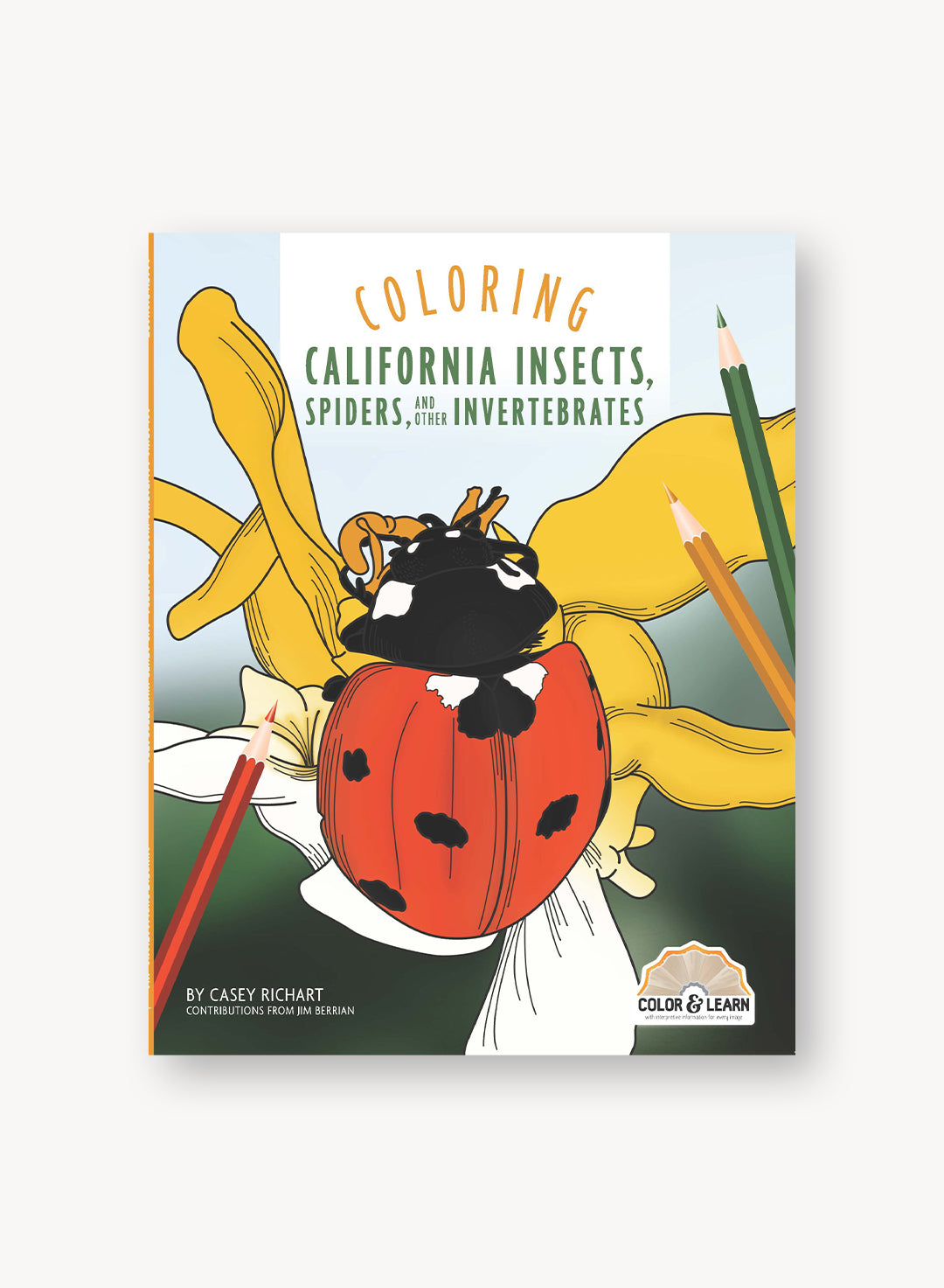 Coloring California Insects, Spiders, and Other Invertebrates