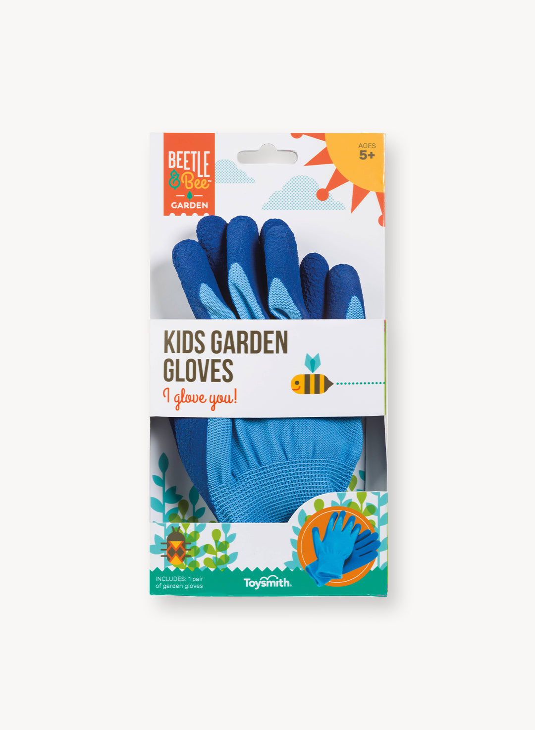 Beetle & Bee Kids Garden Gloves