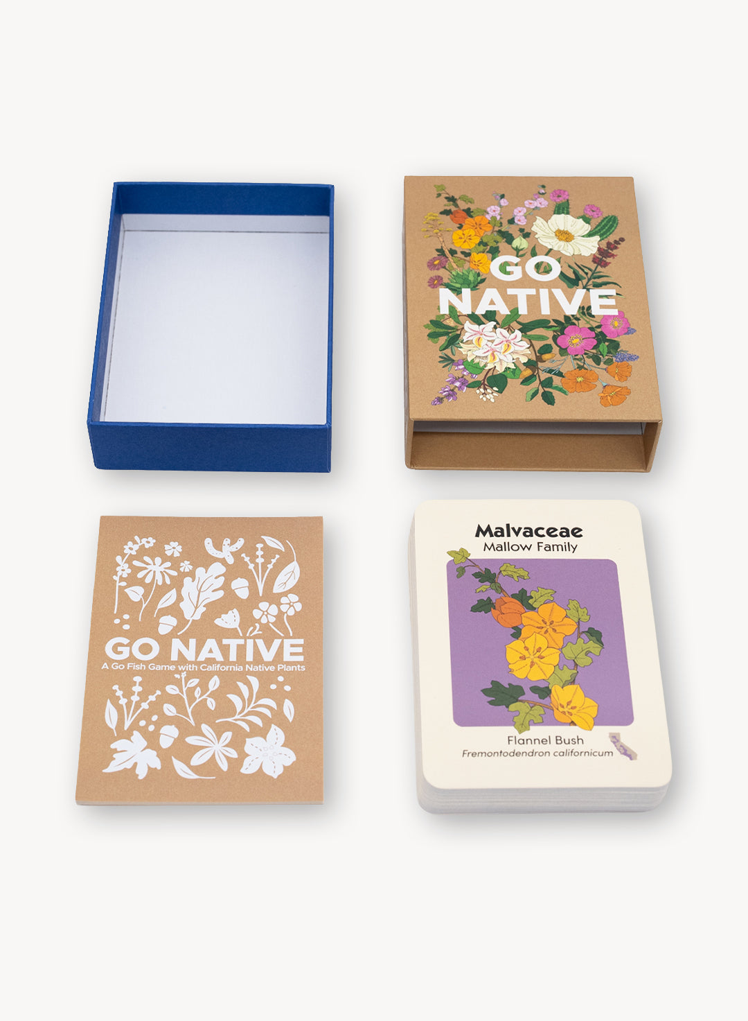 Go Native: A Go Fish Card Game with California Native Plants