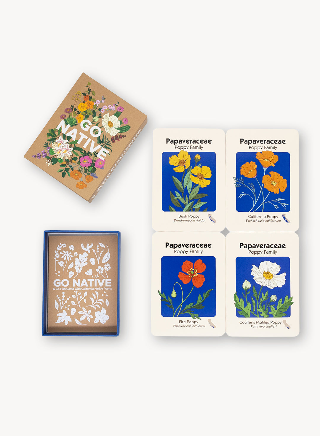 Go Native: A Go Fish Card Game with California Native Plants