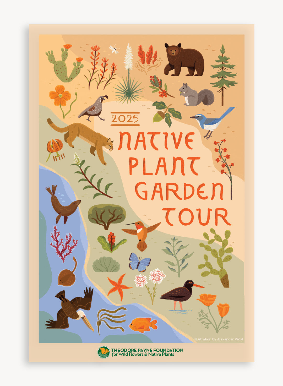 2025 Garden Tour Poster