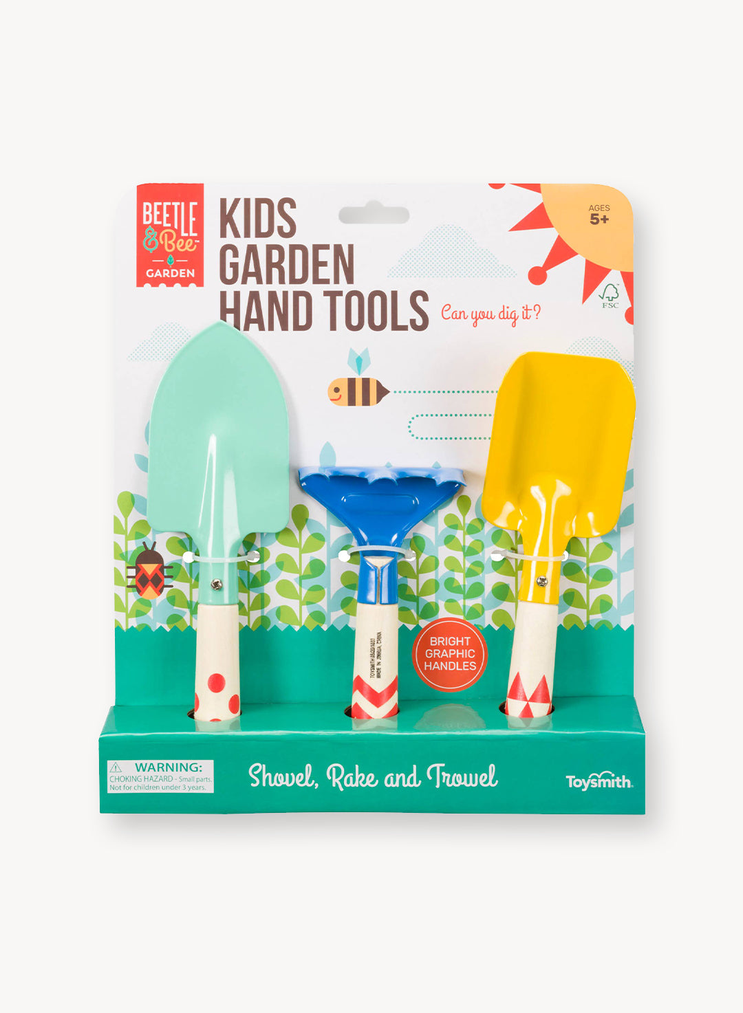 Beetle & Bee Kids Garden Hand Tools