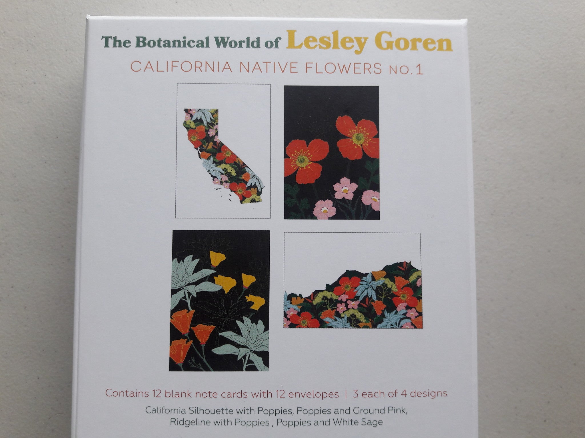The Botanical World of Lesley Goren: California Native Flowers #1