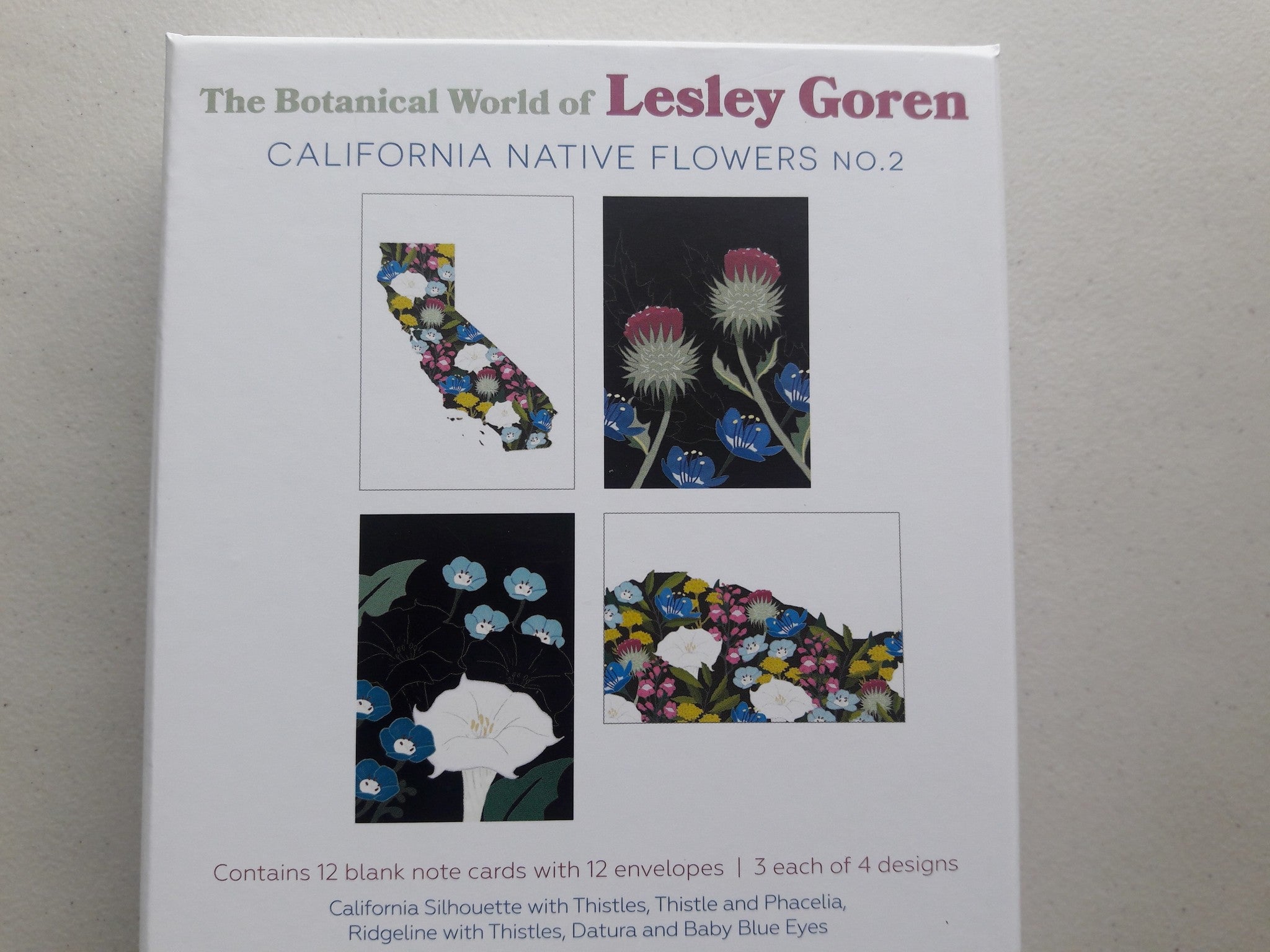 The Botanical World of Lesley Goren: California Native Flowers #2
