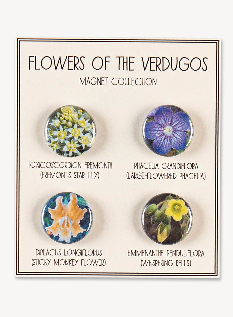 Flowers of the Verdugos Magnets